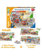 Ravensburger tiptoi® Puzzle für kleine Entdecker: Rettungseinsatz