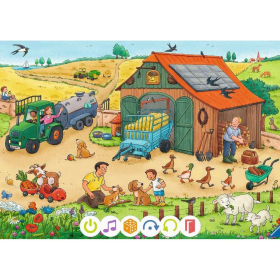 Ravensburger tiptoi® Puzzle für kleine Entdecker: Bauernhof