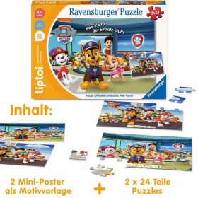 Ravensburger tiptoi® Puzzle für kleine Entdecker: Paw Patrol