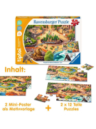 Ravensburger tiptoi® Puzzle für kleine Entdecker: Zoo