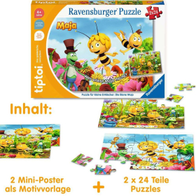 Ravensburger tiptoi® Puzzle für kleine Entdecker: Die Biene Maja