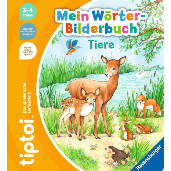 Ravensburger tiptoi® Mein Wörter-Bilderbuch Tiere