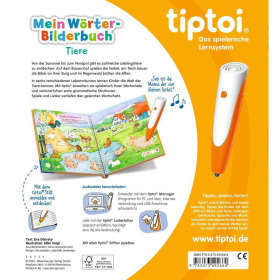 Ravensburger tiptoi® Mein Wörter-Bilderbuch Tiere