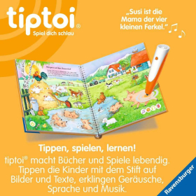 Ravensburger tiptoi® Mein Wörter-Bilderbuch Tiere