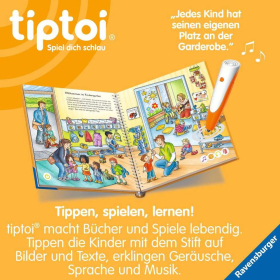 Ravensburger tiptoi® Mein Wörter-Bilderbuch Kindergarten