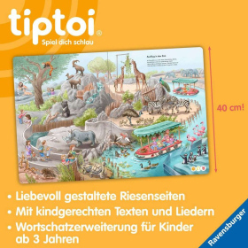 Ravensburger tiptoi® Mein Wörter-Bilderbuch XXL