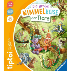 Ravensburger tiptoi® Die grosse Wimmelreise der Tiere