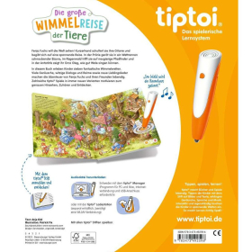 Ravensburger tiptoi® Die grosse Wimmelreise der Tiere