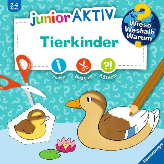 Ravensburger Wieso? Weshalb? Warum? junior AKTIV: Tierkinder