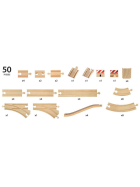 BRIO 50 Piece Track Pack