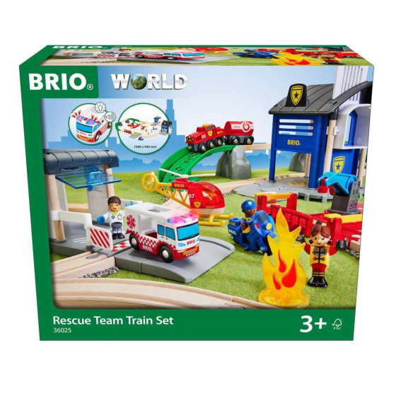 BRIO World BRIO Polizei und Feuerwehr Set Deluxe