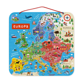 Janod Magnetische Karte Europa