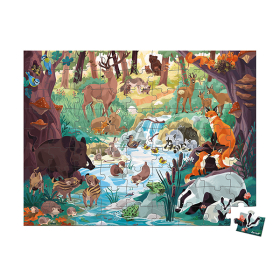 Janod WWF Puzzle Waldtiere, 81 Teile