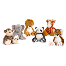 Keel Love to Hug Wildtiere, 18 cm, assortiert