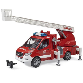 Bruder Mercedes Benz Sprinter Feuerwehr mit Drehleiter,...
