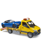Bruder Mercedes Benz Sprinter Autotransporter mit Light & Sound Modul