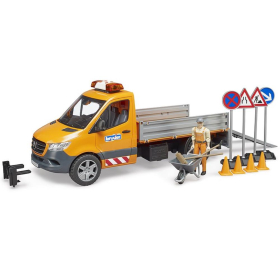 Bruder Mercedes Benz Sprinter Kommunal mit Fahrer, Light...