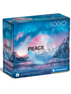 Peace Puzzle Light Blue, 500 Teile