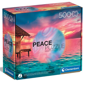 Peace Puzzle blaues Meer, 500 Teile