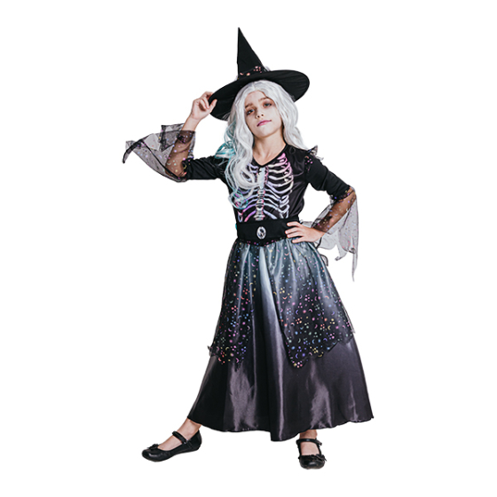 Fasnacht Spooky Starlight Hexe Gr. S