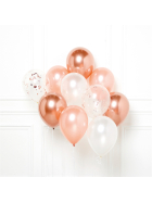 Amscan DIY Ballon-Set Rosé Gold