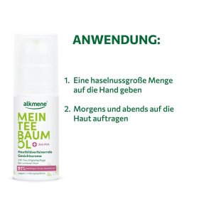 alkmene Mein Teebaumöl Hautbildverfeinernde Gesichtscreme, 50 ml