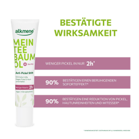 alkmene Mein Teebaumöl Anti-Pickel-Stift, 15 ml