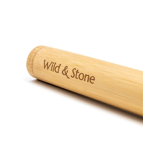 Wild & Stone Zahnb&uuml;rsten Reiseetui aus Bambus, Erwachsene