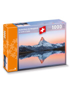 Puzzle Matterhorn im Morgenrot, 1000 Teile