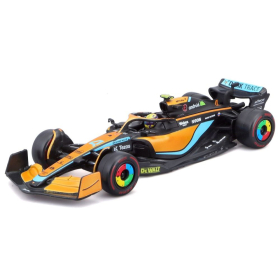 Bburago McLaren Mercedes F1 MCL36 1/43 L. Norris 2022