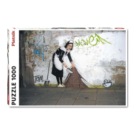 Puzzle Banksy - Maid, 1000 Teile
