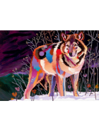 Puzzle Night Wolf Standard, 1000 Teile
