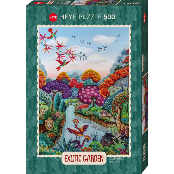Puzzle Plant Paradise Standard, 500 Teile