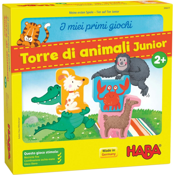 Haba I miei primi giochi – Torre di animali junior