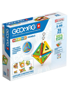 Geomag Panels GREEN line SUPERCOLOR 35 Teile