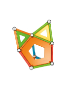 Geomag Panels GREEN line SUPERCOLOR 35 Teile