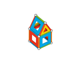 Geomag Panels GREEN line SUPERCOLOR 52 Teile