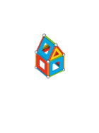 Geomag Panels GREEN line SUPERCOLOR 52 Teile