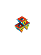 Geomag Panels GREEN line SUPERCOLOR 78 Teile