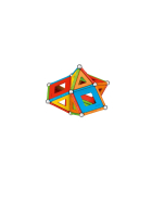 Geomag Panels GREEN line SUPERCOLOR 78 Teile