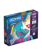 Geomag Panels GREEN line GLITTER 22 Teile
