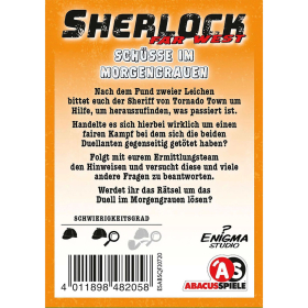 Abacus Sherlock Far West - Schüsse im Morgengrauen (d)