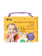 Avenir Nagelsticker & Tattoos Prinzessin