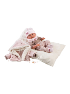 Llorens Babypuppe Nica mit Kapuzenjacke 40cm