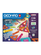 Geomag Panels GREEN line GLITTER 35 Teile