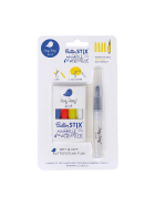 Jaq Jaq Bird 4 Kreide Butterstix mit Wasserstift aquarell