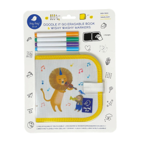 Jaq Jaq Bird Mini-Malbuch Löwe mit 4 Wishy Washy...