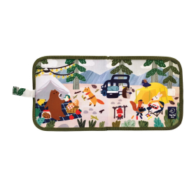 Jaq_jaq_bird Kreidemalbuch Set mit 4 Kreiden Camping