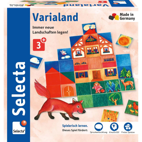Selecta Legespiel Varialand 80 Teile