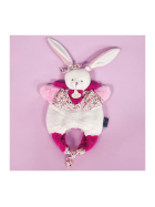 Doudou Amusette Hase Schmusetuch 30cm